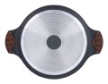 Resto Kitchenware 93506 garnek 4,4 l Okrągły Czarny, Drewno - 2425649