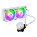 COOLER MASTER CHŁODZENIE WODNE CPU MASTERLIQUID 240L CORE ARGB BIAŁE MLW-D24M-A18PZ-RW - 1531607