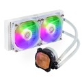 COOLER MASTER CHŁODZENIE WODNE CPU MASTERLIQUID 240L CORE ARGB BIAŁE MLW-D24M-A18PZ-RW - 2427285