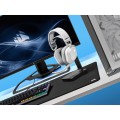 Corsair HS80 RGB Zestaw słuchawkowy Bezprzewodowy Opaska na głowę Gaming Biały - 2427949
