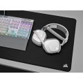 Corsair HS80 RGB Zestaw słuchawkowy Bezprzewodowy Opaska na głowę Gaming Biały - 2427957