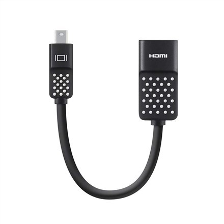 Belkin Mini DisplayPort/HDMI 0,127 m Czarny - 2428317