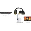 Techly ICOC HDMI-DP12A konwerter sygnału wideo 4096 x 2160 px - 2428350