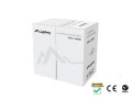 Kabel UTP Lanberg kat. 5e 305m drut CU czarny fluke passed - 2287714