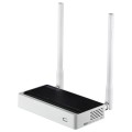 TOTOLINK N300RT router bezprzewodowy Fast Ethernet Jedna częstotliwości (2,4 GHz) Czarny, Biały - 1041971