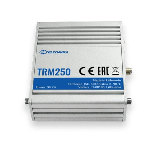 Modem LTE Cat-M1 Teltonika TRM250 dla LPWAN i NB-IoT, 1x SIM, 1x micro USB - 2017960