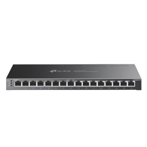 Switch zarządzalny TP-Link TL-SG2016P Smart JetStream 16x10/100/1000Mb/s PoE+ - 2210824