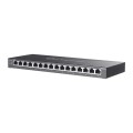 Switch zarządzalny TP-Link TL-SG2016P Smart JetStream 16x10/100/1000Mb/s PoE+ - 2428615