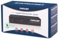 Intellinet 561228 łącza sieciowe Nie zarządzany Gigabit Ethernet (10/100/1000) Obsługa PoE Czarny - 2003157