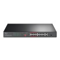 Switch niezarządzalny TP-Link TL-SL1218P 16x10/100 PoE+ 2x10/100/1000 1xCOMBO/SFP - 2428635