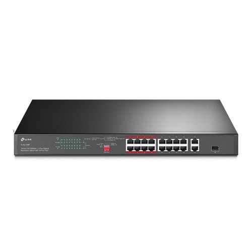 Switch niezarządzalny TP-Link TL-SL1218P 16x10/100 PoE+ 2x10/100/1000 1xCOMBO/SFP - 1889929