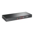 Switch niezarządzalny TP-Link TL-SL1218P 16x10/100 PoE+ 2x10/100/1000 1xCOMBO/SFP - 2428636