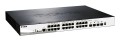 D-Link DGS-1510-28XMP/E łącza sieciowe Zarządzany L2/L3 Gigabit Ethernet (10/100/1000) Obsługa PoE Czarny, Szary - 2428650