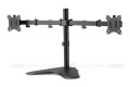DIGITUS STOJAK BIURKOWY PODWÓJNY 2XLCD MAX. 32" MAX. 2X 8KG UCHYL.-OBROT QUICK-RELEASE DA-90401 - 2250321