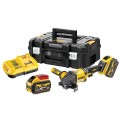 Szlifierka kątowa DEWALT DCG418X2-QW akumulatorowa bezszczotkowa 125mm 54V FV 2x9Ah Czarny, Żółty - 2430761