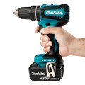 Makita DHP485Z wiertło Zamek centralny 1,1 kg Czarny, Niebieski - 2289028
