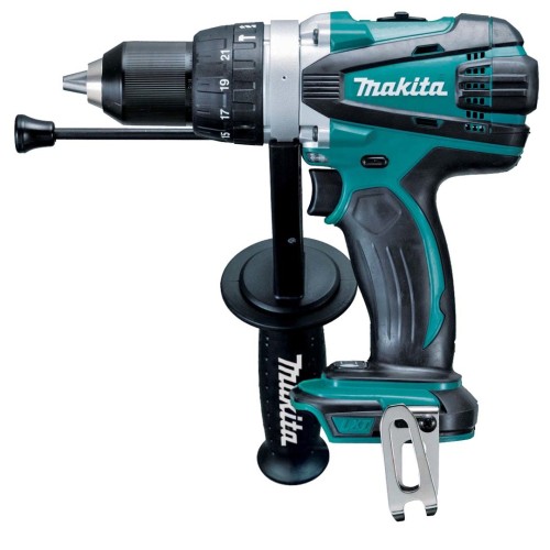 Makita DHP458Z wiertło Zamek centralny 2000 RPM Czarny, Niebieski 2,3 kg - 2149429