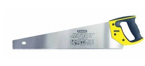 Stanley 2-15-288 piła ręczna 50 cm Czarny, Stal nierdzewna, Żółty - 2251810