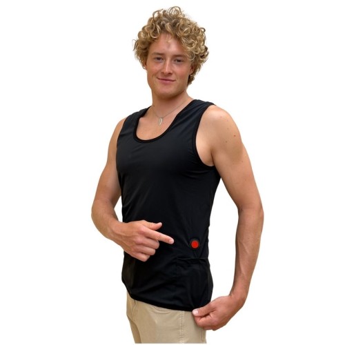 Glovii GV2M artykuł ochrony ciała w sportach zimowych Heated vest Jazda na nartach, Snowboarding /Jazda na desce Unisex Poliester Czarny - 2433520