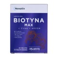 Novativ Biotyna MAX+Cynk+Krzem 60 tabletek + 15 tabletek gratis - 2433879