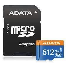 Karta pamięci ADATA microSDXC Premier 512GB UHS-I U1 V10 A1 + adapter