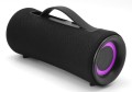 GEMBIRD PRZENOŚNY GŁOŚNIK BLUETOOTH LED SPK-BT-LED-04 RMS 2X 5W, WBUDOWANY MIKROFON, KOLOR CZARNY, USB, AUX, MICROSD - 2434255