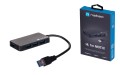 Hub NATEC Moth NHU-1342 (4x USB 3.0; kolor czarny) - 2434376