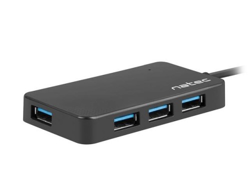 Hub NATEC Moth NHU-1342 (4x USB 3.0; kolor czarny) - 2434376