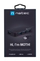 Hub NATEC Moth NHU-1342 (4x USB 3.0; kolor czarny) - 2434383