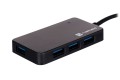 Hub NATEC Moth NHU-1342 (4x USB 3.0; kolor czarny) - 2434380