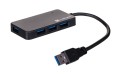 Hub NATEC Moth NHU-1342 (4x USB 3.0; kolor czarny) - 2434377