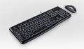 Logitech Desktop MK120 klawiatura Dołączona myszka USB QWERTZ Niemiecki Czarny - 2434419