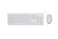 Zestaw klawiatura + mysz HP 230 Wireless Mouse and Keyboard Combo bezprzewodowe białe 3L1F0AA - 2215291