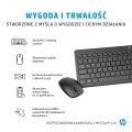 Zestaw klawiatura + mysz HP 230 Wireless Mouse and Keyboard Combo bezprzewodowe białe 3L1F0AA - 1613153