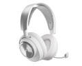 Steelseries Arctis Nova Pro Wireless Zestaw słuchawkowy Przewodowy i Bezprzewodowy Opaska na głowę Gaming Bluetooth Srebrny, Biały - 2434681