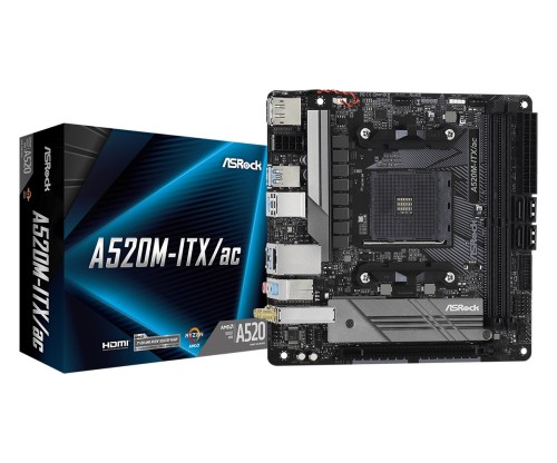 Asrock A520M-ITX/ac Socket AM4 micro ATX - 2434842