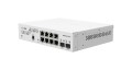 Mikrotik CSS610-8G-2S+IN łącza sieciowe Gigabit Ethernet (10/100/1000) Obsługa PoE Biały - 2435544