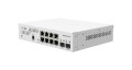 Mikrotik CSS610-8G-2S+IN łącza sieciowe Gigabit Ethernet (10/100/1000) Obsługa PoE Biały - 2435541