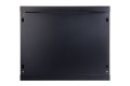 Szafa sieciowa wisząca 19" 9U rack 600x450, drzwi szyba, szara, niedzielona, niezłożona, 60kg - 2435706