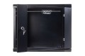 Szafa sieciowa wisząca 19" 9U rack 600x450, drzwi szyba, szara, niedzielona, niezłożona, 60kg - 2435705
