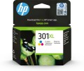 HP 301XL oryginalny wkład atramentowy trójkolorowy XL - 2436360