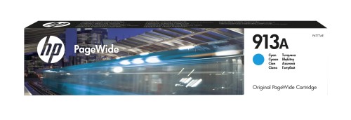 HP Błękitny wkład atramentowy 913A Original PageWide - 2088598