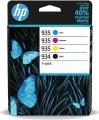 HP 934 BLACK / 935 CMY INK/CARTRIDGE 4-PACK - 2346262