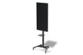 Stojak mobilny pojedynczy z półką DIGITUS 1xLCD max. 70" max. 50kg pivot - 2436488