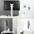 Techly ICA-LCD 260 uchwyt / stojak do monitorów 68,6 cm (27") Biurko Biały - 2436570