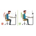 Techly ICA-LCD 260 uchwyt / stojak do monitorów 68,6 cm (27") Biurko Biały - 2436575