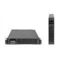 Zasilacz awaryjny UPS Online Rack 19" LCD 3kVA/3kW6x12V/9Ah 8xC13 1xC19/C20 USB RS232 RJ45 GŁ.600mm - 2070887