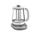 TEFAL Czajnik Tastea | BJ551B10 | Czajnik do herbaty | 1400 W | 1,5 L | Szkło | Podstawa obrotowa 360° | Szary/Biały - 2437163