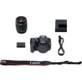 Canon EOS 250D + EF-S 18-55mm f/3.5-5.6 III Zestaw do lustrzanki 24,1 MP CMOS 6000 x 4000 px Czarny - 2437547