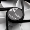 Fractal Design Prisma AL-12 PWM Obudowa komputera Wentylator 12 cm Czarny, Biały 1 szt. - 2437635